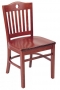 GA3820RFO Luna Wood Restaurant Chair