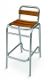 FLS-BAL601RFO Teak Sand Key Series Barstool