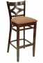 FLS-CON02BRFO Wood Barstool